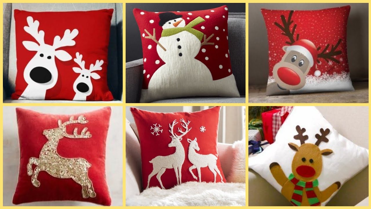 Christmas Home Decor items,Christmas Pillow Couch Covers, Christmas decorations Ideas