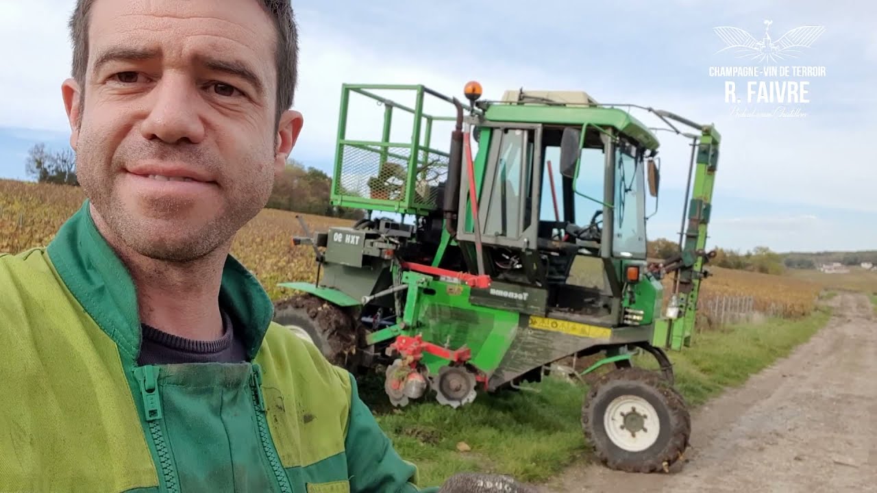 Fin des travaux d'automne avec l'enjambeur - 2021 [CHAMPAGNE]