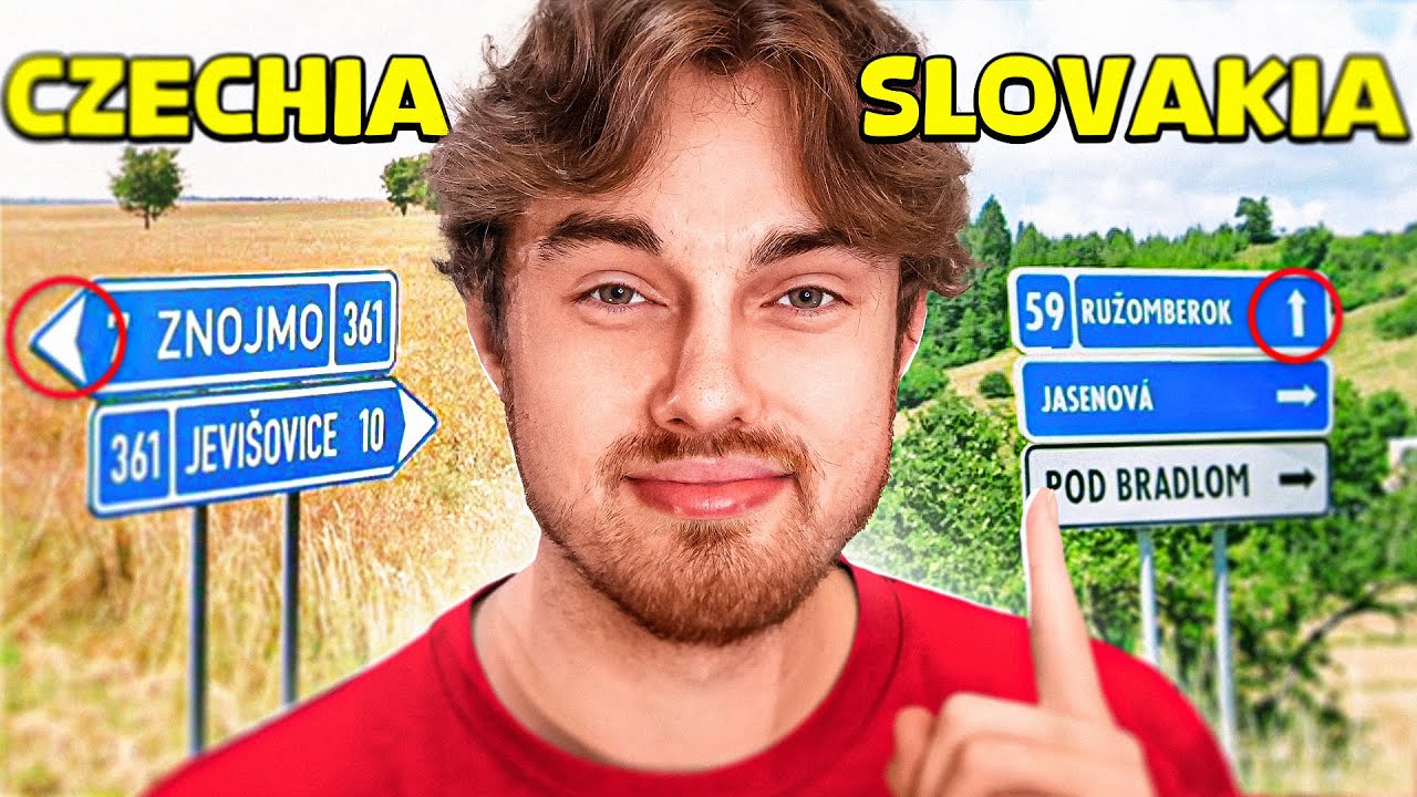 Как отличить Чехию от Словакии на Geoguessr