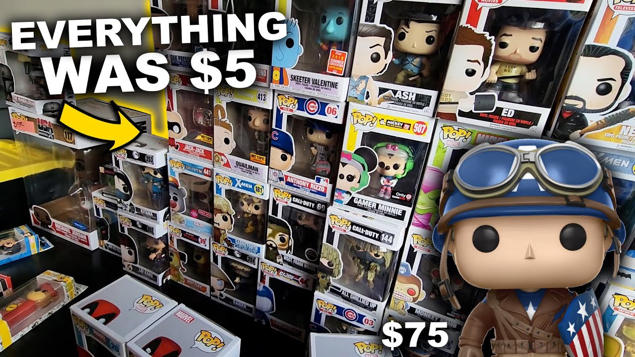 All Funko Pops Were $5 at this Garage Sale! (Grail & Rare Pops)