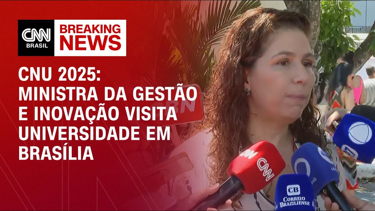 CNU 2025: Esther Dweck visita Centro Universitário de Brasília | AGORA CNN