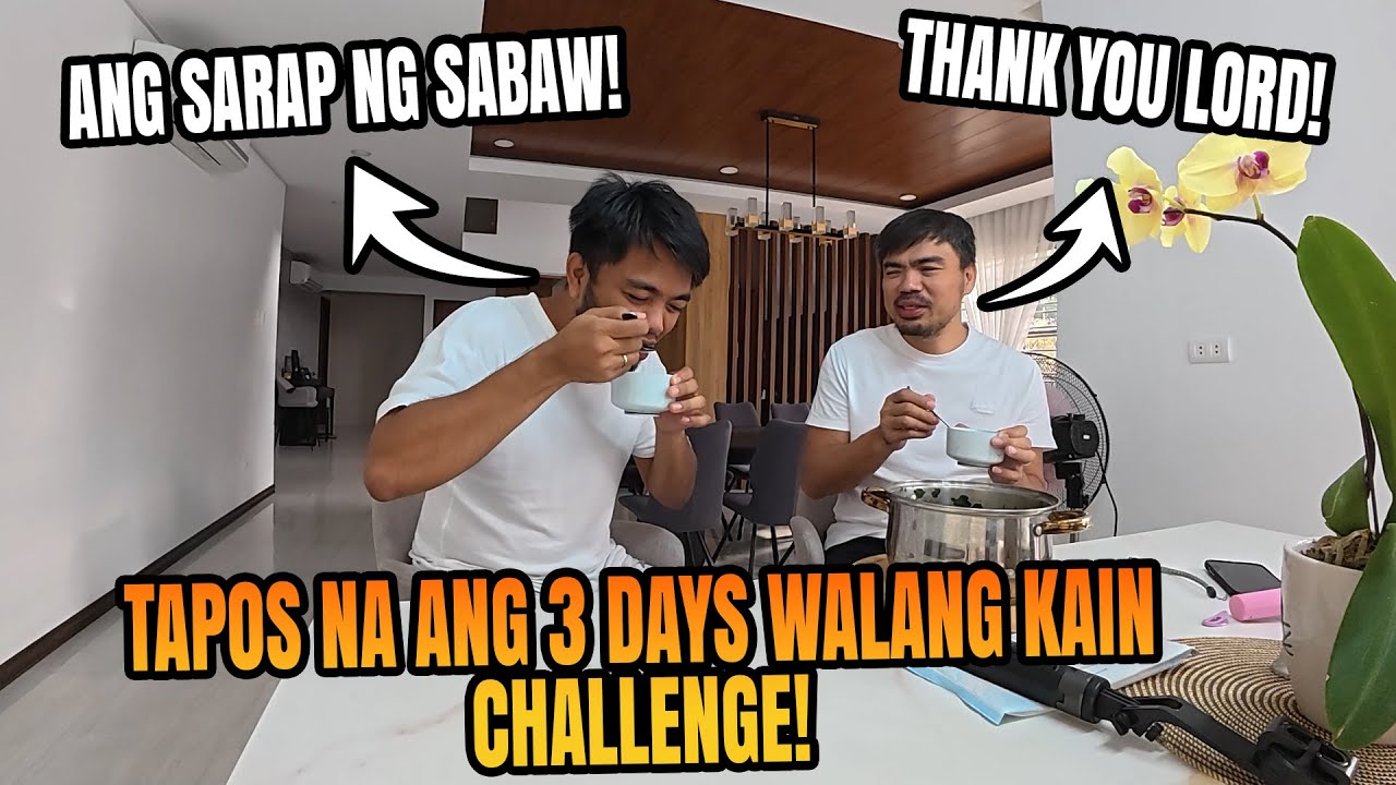Ngayon Lang Po Kami Kumain After 3 Days | Ang Sarap Ng Sabaw!