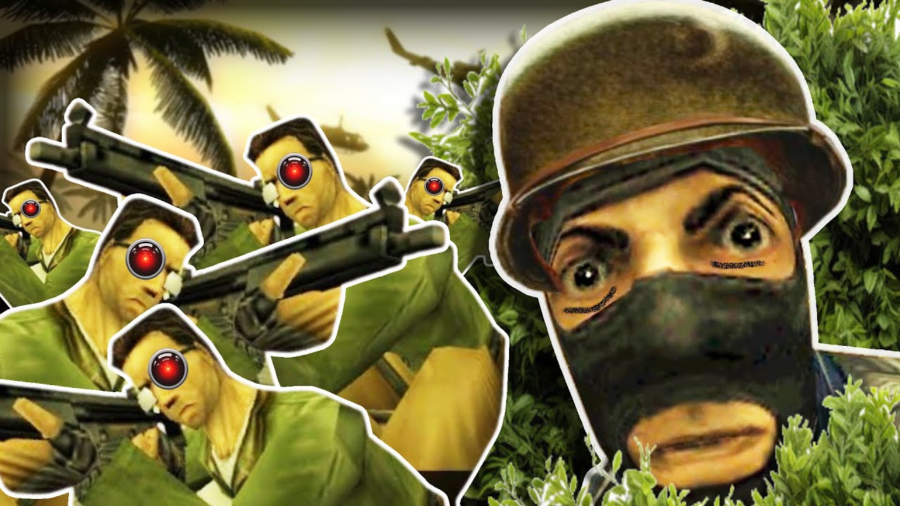 Counter Strike 1.6, but I get HUNTED DOWN by an ARMY of bots...