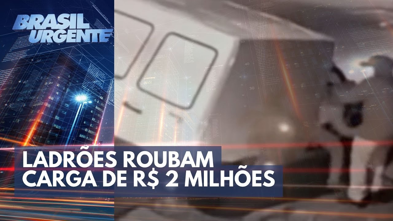 Ladrões roubam carga de R$ 2 milhões