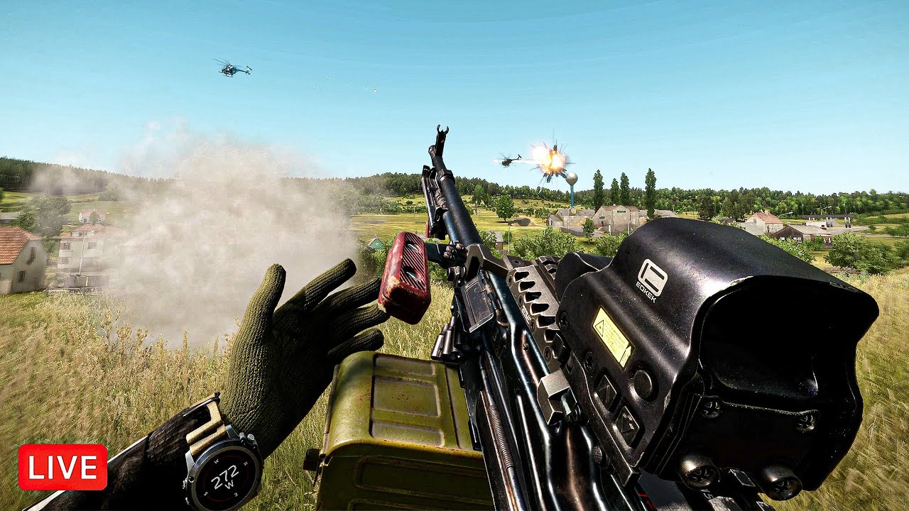 🔴 LIVE - Dominating the Frontlines in ARMA REFORGER