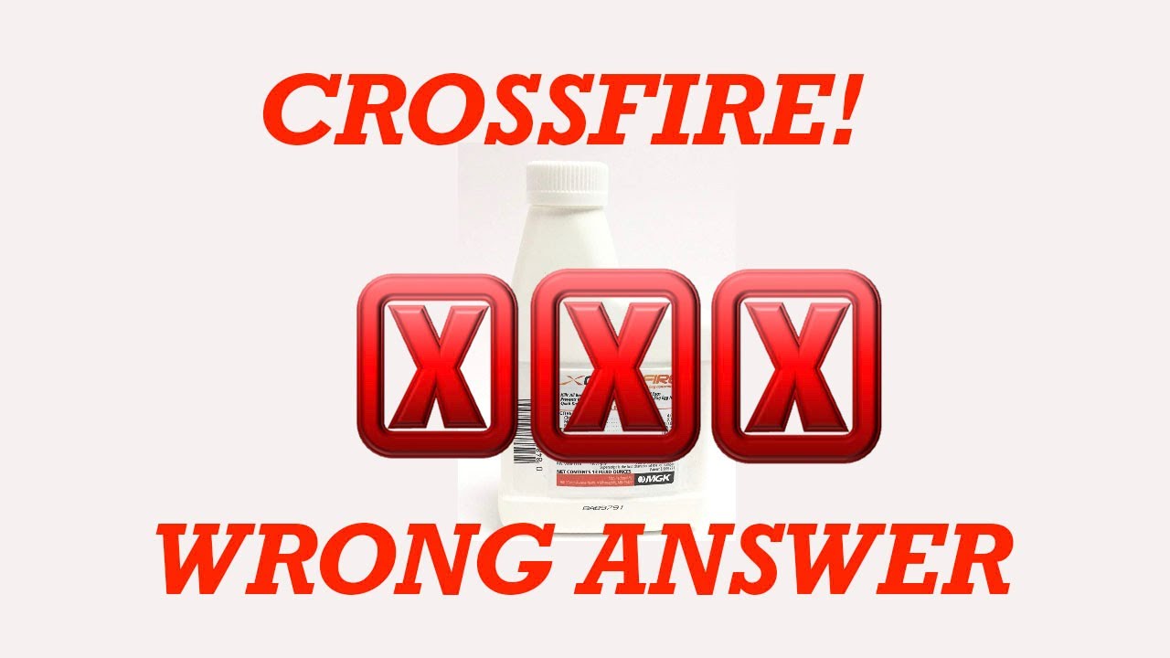 Почему CROSSFIRE не убивает постельных клопов — вы делаете это НЕПРАВИЛЬНО!