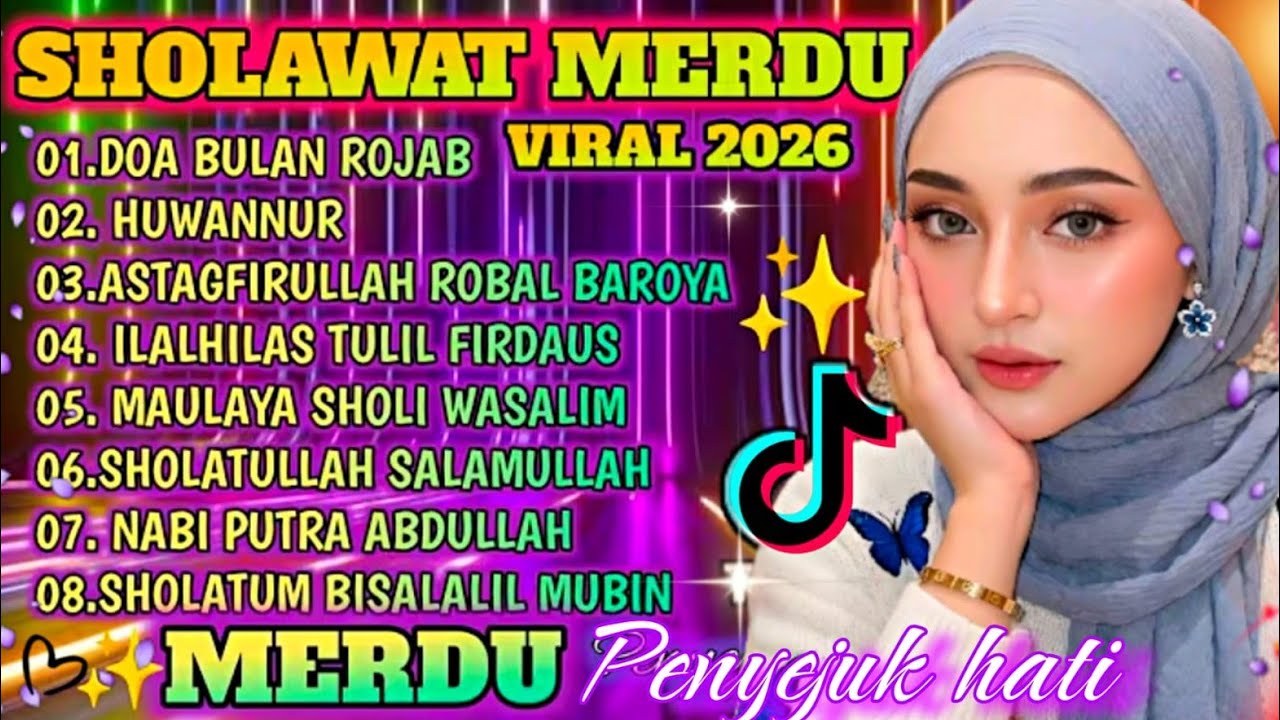 PALING BANYAK DI CARI ‼️BULAN ROJAB  SHOLAWAT QASIDAH MERDU 🎶 PENYEJUK HATI ❤️ ENAK DI DENGAR ✨️ 