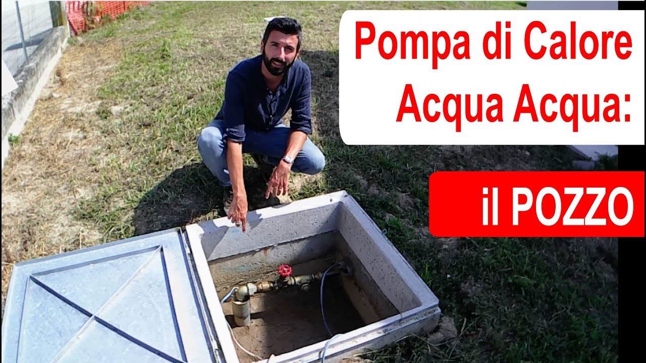 Pompa di Calore Acqua-Acqua: centrale termica e pozzo