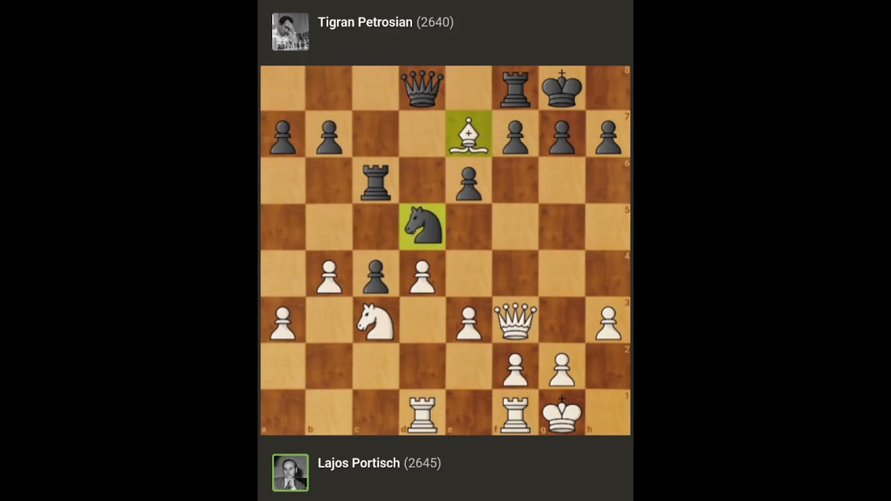 Lajos Portisch vs Tigran Petrosian || World Championship Match • Palma de Majorca - Spain (1974)