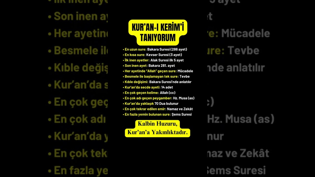 Kalbin Huzuru Kur&rsquo;an&rsquo;da Saklıdır #kuran #huzur #dua #kalp #oru&ccedil; #ramazan #zikir #allah #islam #amin