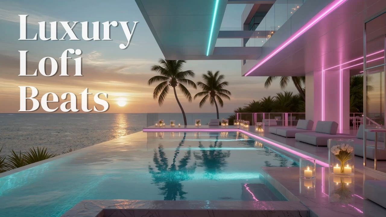 Luxury Lofi Beats at Sunset   Chill Beats to Relax & Unwind
