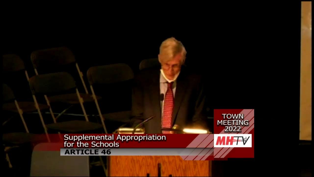 Marblehead Annual Town Meeting May 3, 2022