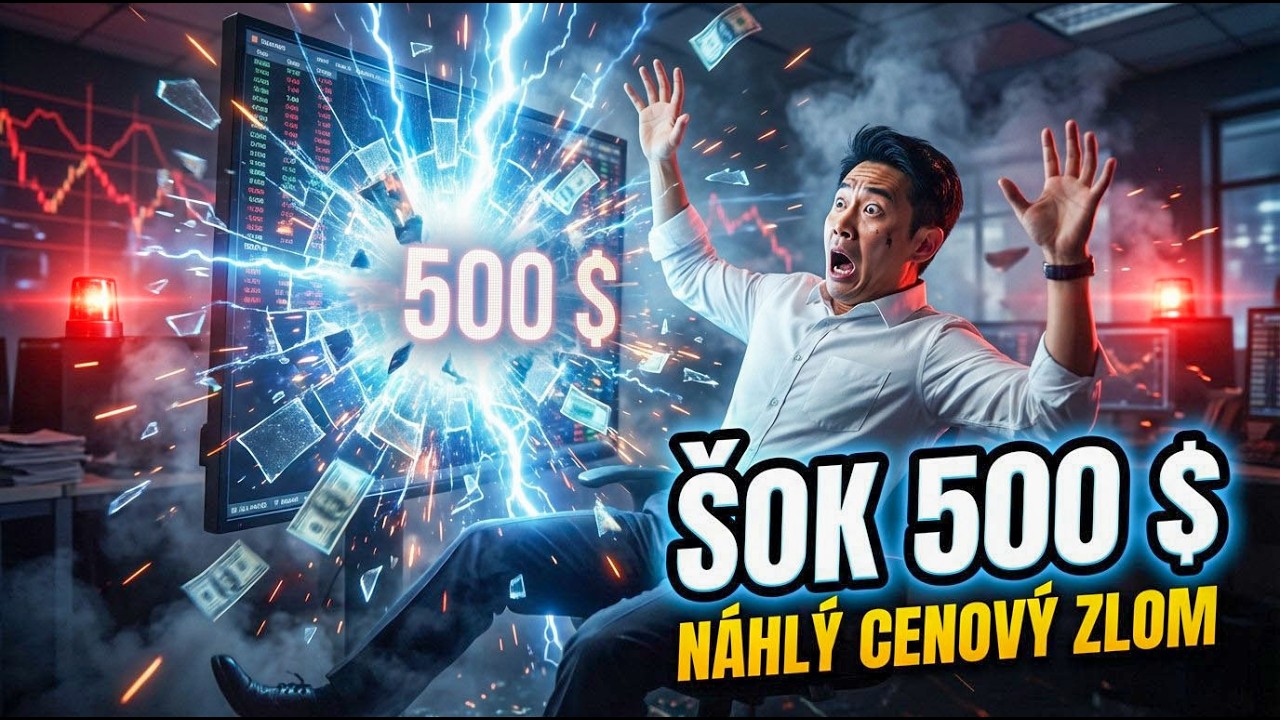 Tržní Šok 500 Dolarů: Růst Stříbra Po Krachu — Michael Oliver Dává Cenový Tip 500 Dolarů.