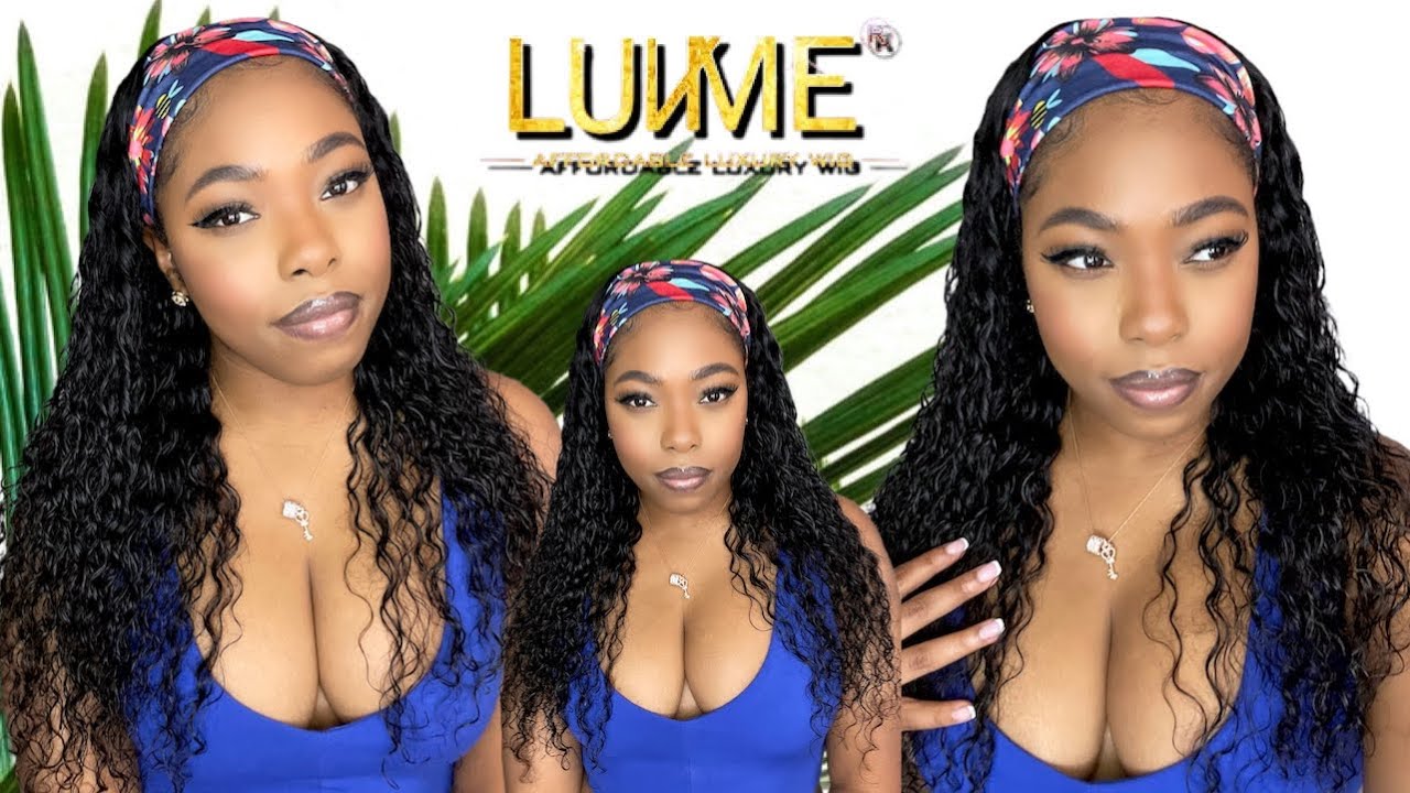 LUVME HAIR HEADBAND WIG | DEEP WAVE 20 INCHES | UNBOXING + FULL REVIEW |