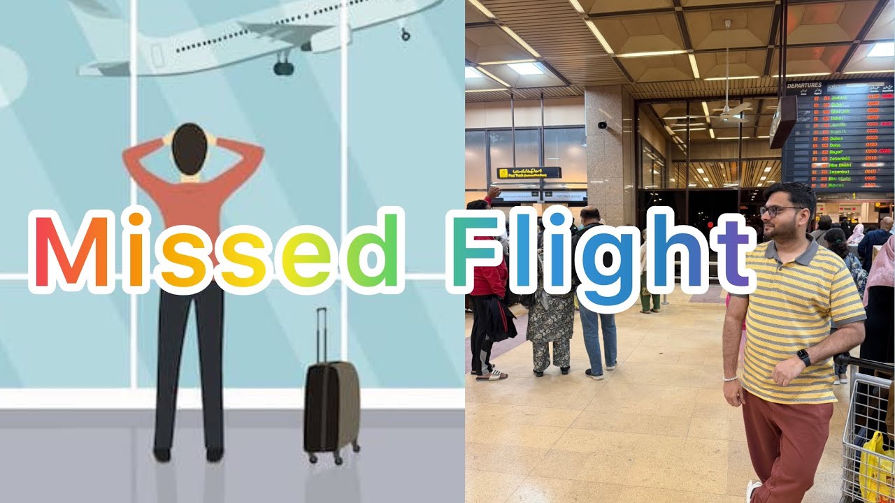 Missed Flight ✈️ Khi to Dxb#dubai#fly#flydubai#uae#airblue#dubaiairport#airport#trending#foryou 