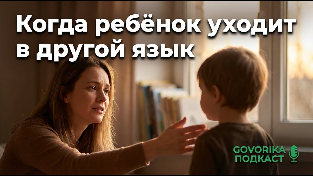 Когда ребёнок уходит в другой язык | GOVORIKA Подкаст EP1