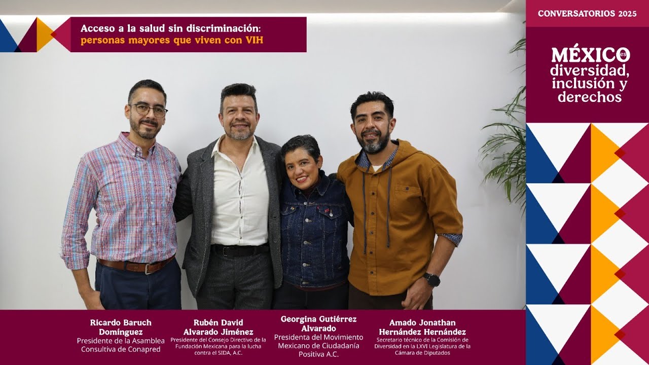 Conversatorio| Acceso a la salud sin discriminación: personas que viven con VIH