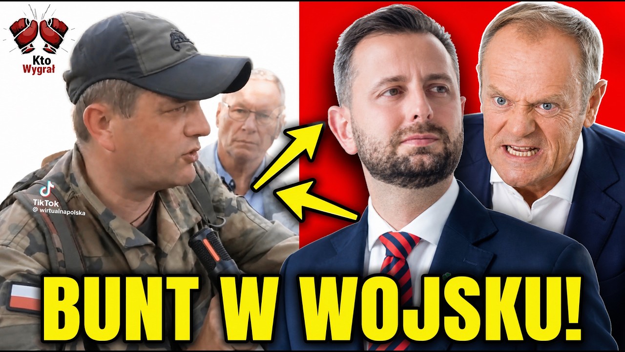 BUNT W WOJSKU! ŻOŁNIERZ ZWYZYWAŁ KOSINIAKA NA WIZJI! TERAZ GO DOJADĄ?