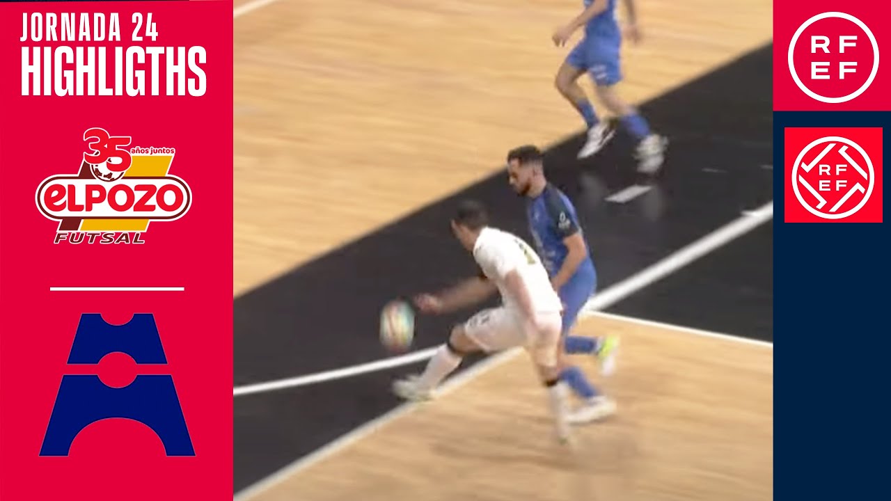 Resumen #PrimeraDivisiónFS | ElPozo Murcia Costa Cálida 8-2 Family Cash Alzira | Jornada 24