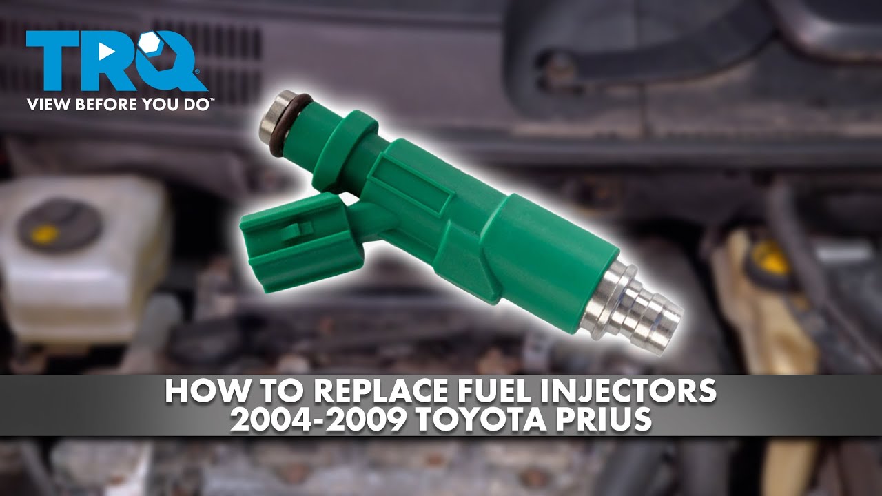 Как заменить топливные форсунки на Toyota Prius 2004-2009 годов