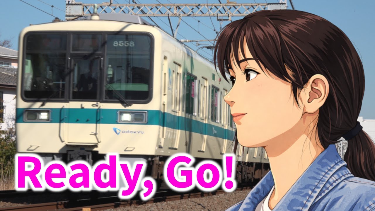 【４Ｋ６０ｐ】小田急線列車映像・相模原編 (２) ♪ＺＡＲＤ「Ready, Go!」