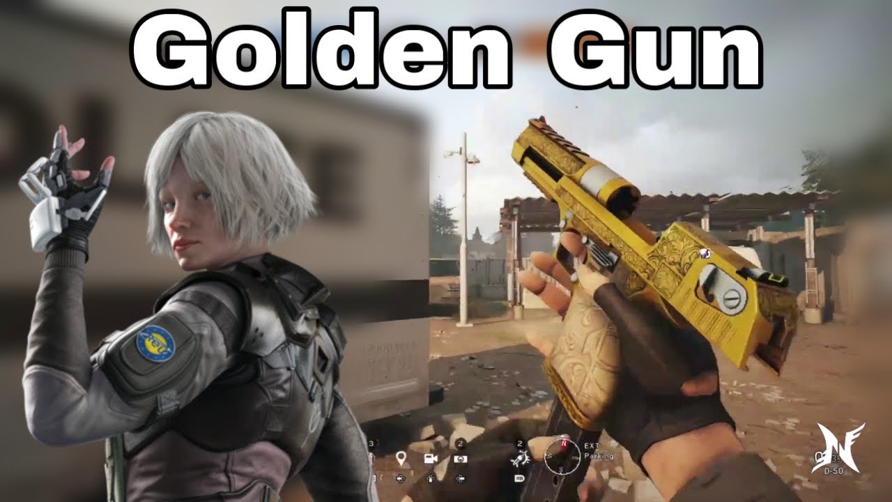 EASY 4K Golden Gun Gamemode - Rainbow Six Siege
