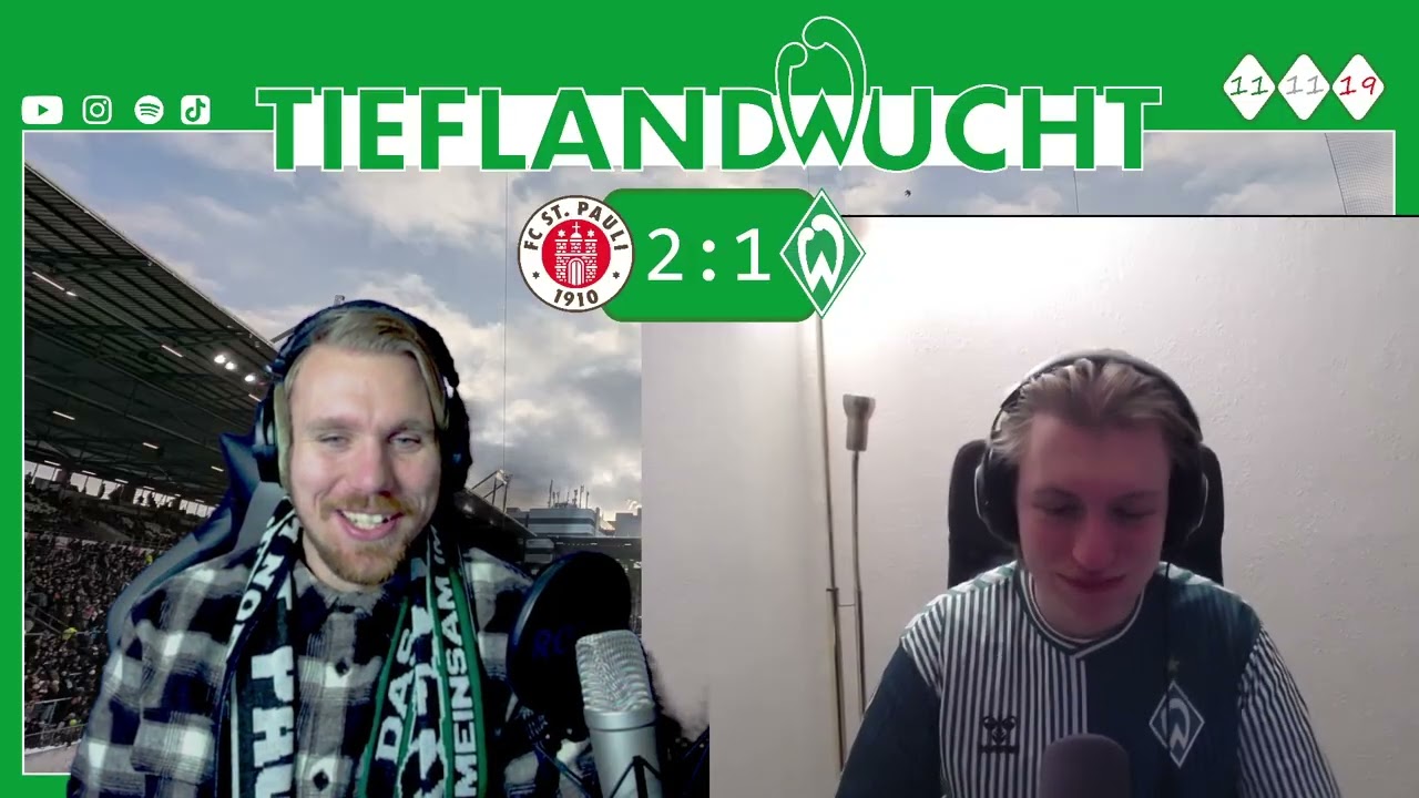 FC St Pauli - SV Werder Bremen 2:1 [ST23] Frustration macht sich breit!