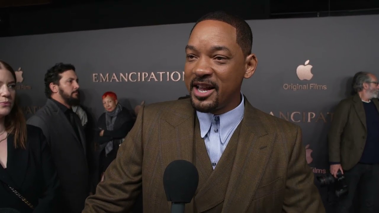 Emancipation London Premiere - itw Will Smith (Official Video)