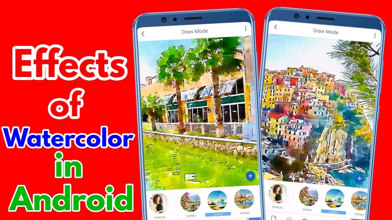Portra Photo app - Create Watercolor Effects | Amazing Watercolor Painting Effect | Tips n Tricks