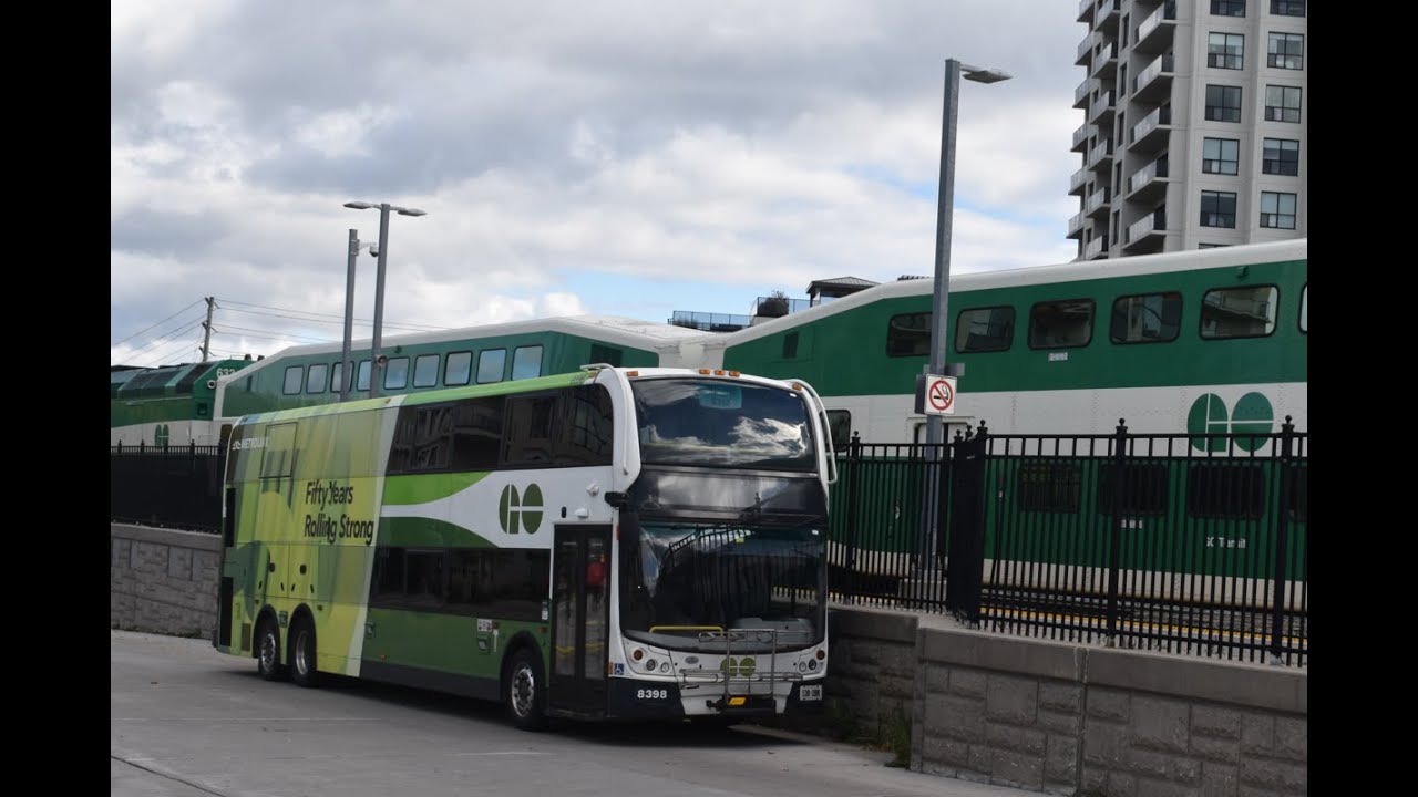 Taking the Go Transit  to the Falls 1/17/26