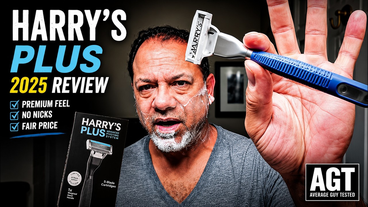 Обзор бритвы Harry&rsquo;s Plus Razor 2025 | Премиальное качество, отсутствие порезов, приемлемая цена ...