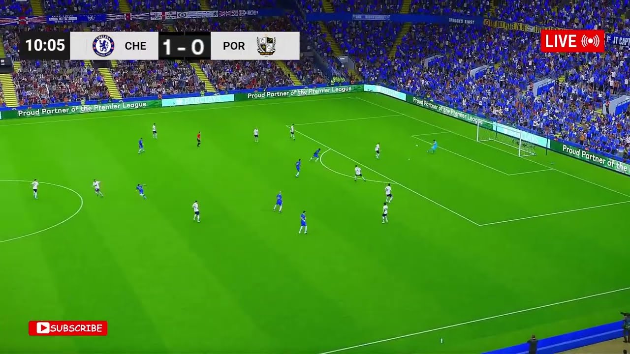 🔴LIVE : CHELSEA VS PORT VALE | FA CUP QUARTER-FINAL 2026 | SIMULATION GAMEPLAY