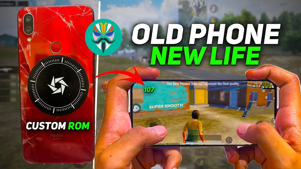 Old Phone, New Beast! 🔥 Boost BGMI FPS with Custom ROM & Root