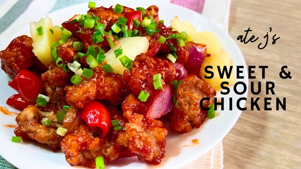 ala CHOWKING/CHINESE STYLE! CRISPY CHICKEN SWEET & SOUR!