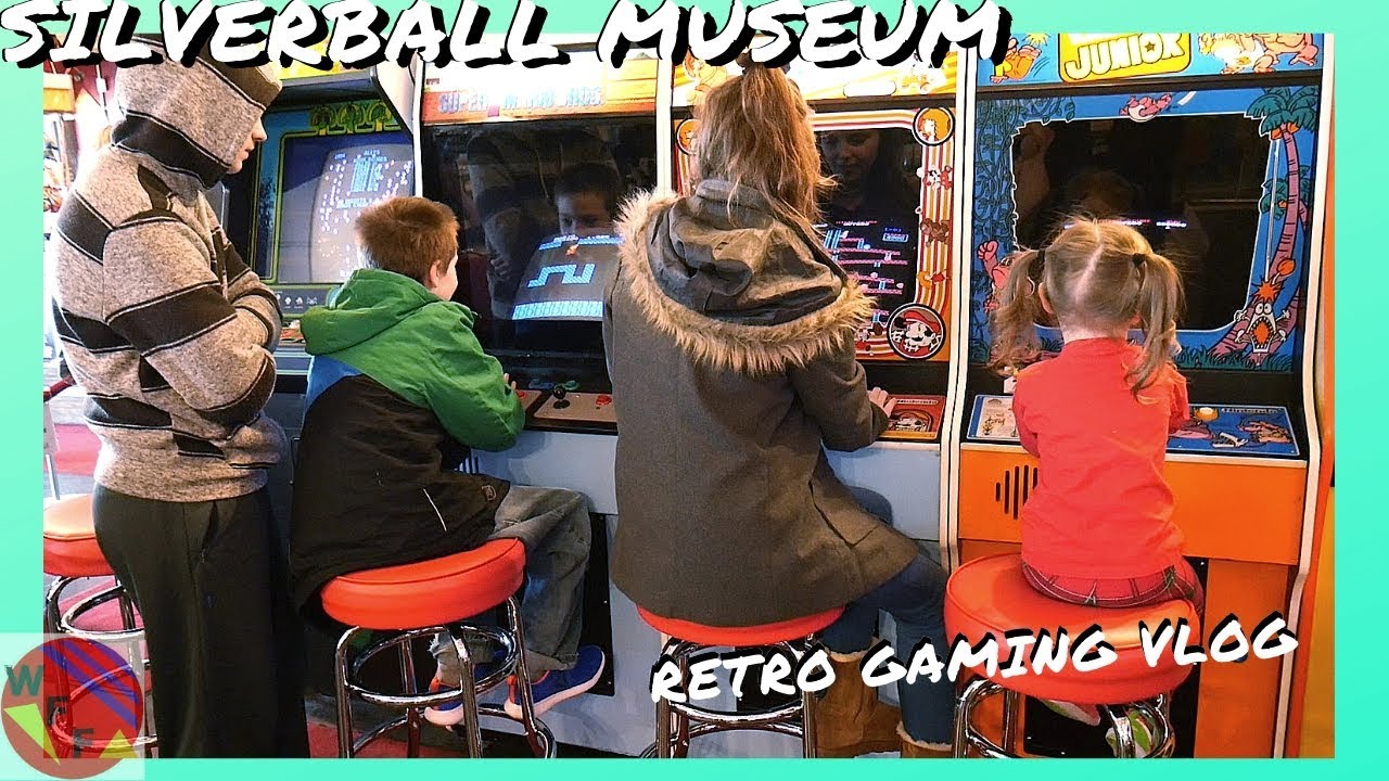 Retro Gaming at the Silverball Museum Arcade!  Family Fun Vlog - Weeefamfun