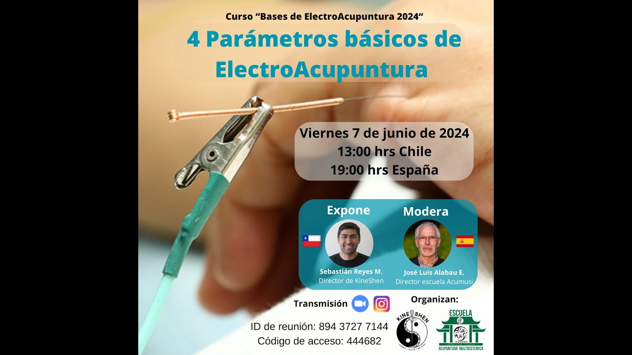 4 Parámetros básicos de ElectroAcupuntura (KineShen - Acumusi)