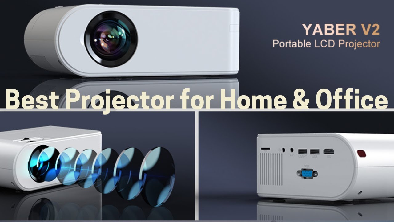 Best Projector for Home & Office | Unboxing & Review | YABER V2 Wi-Fi Mini Projector