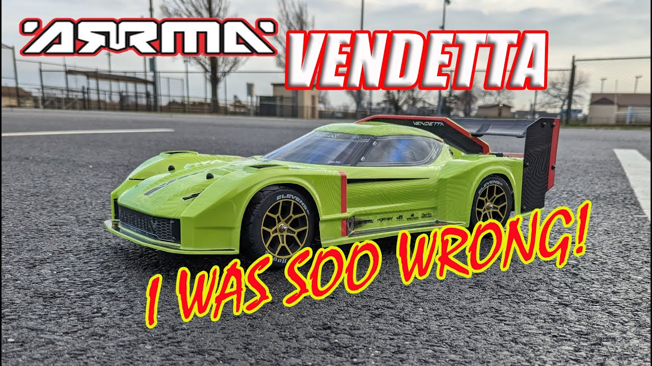 Arrma Vendetta First Run