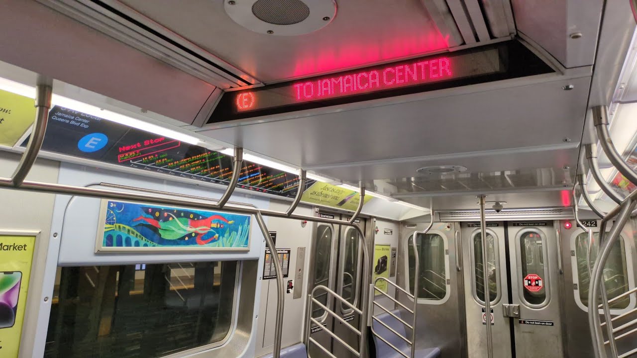 NYC Subway: R179 E Train Full Ride from World Trade Center to Jamaica Center via Hillside Local