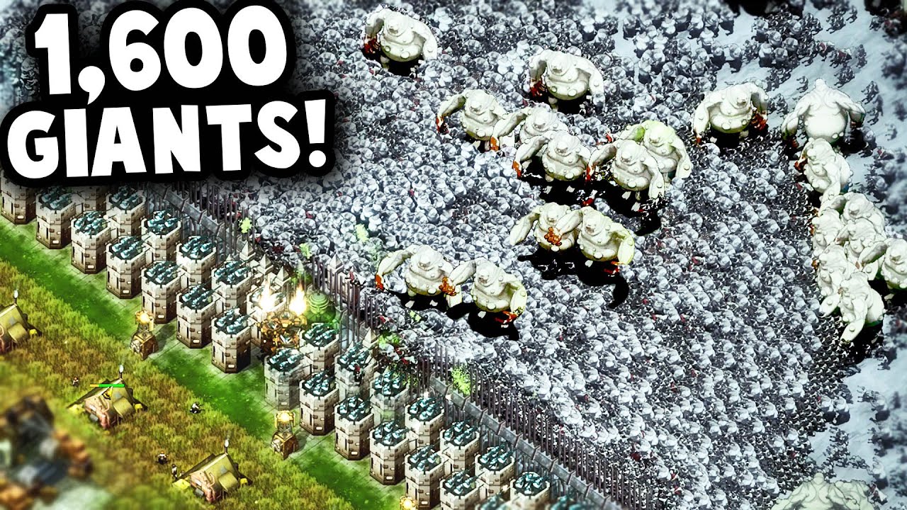 TRAPS, TREASURES, and 1,600 GIANTS! | They Are Billions Custom Map Gameplay