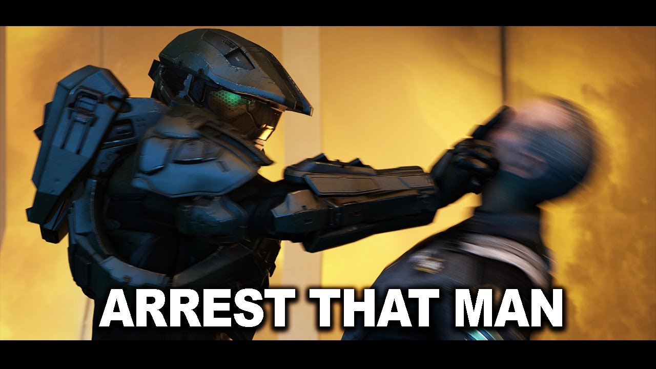 Master Chief vs Captain Del Rio, but it's lore accurate (ANIMATION)