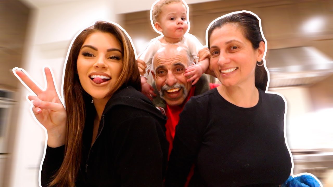 Cooking with BABA & MAMA!! VLOGMAS DAY 4!