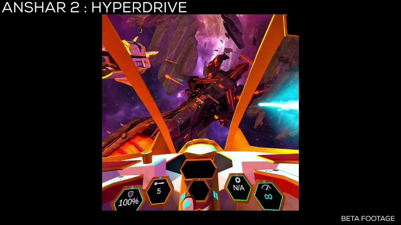 Anshar2: Hyperdrive  First Person View Footage [Beta]
