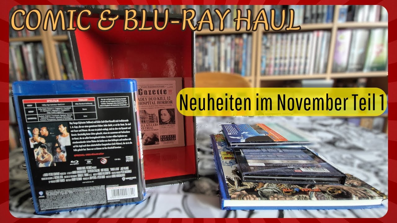 Comic und Blu-ray Haul Teil 1 im November 2024