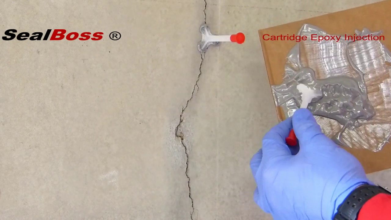 Epoxy Injection Resin Paste Cartridge | Epoxy Injection Ports | Low Viscosity Epoxy Crack Injection