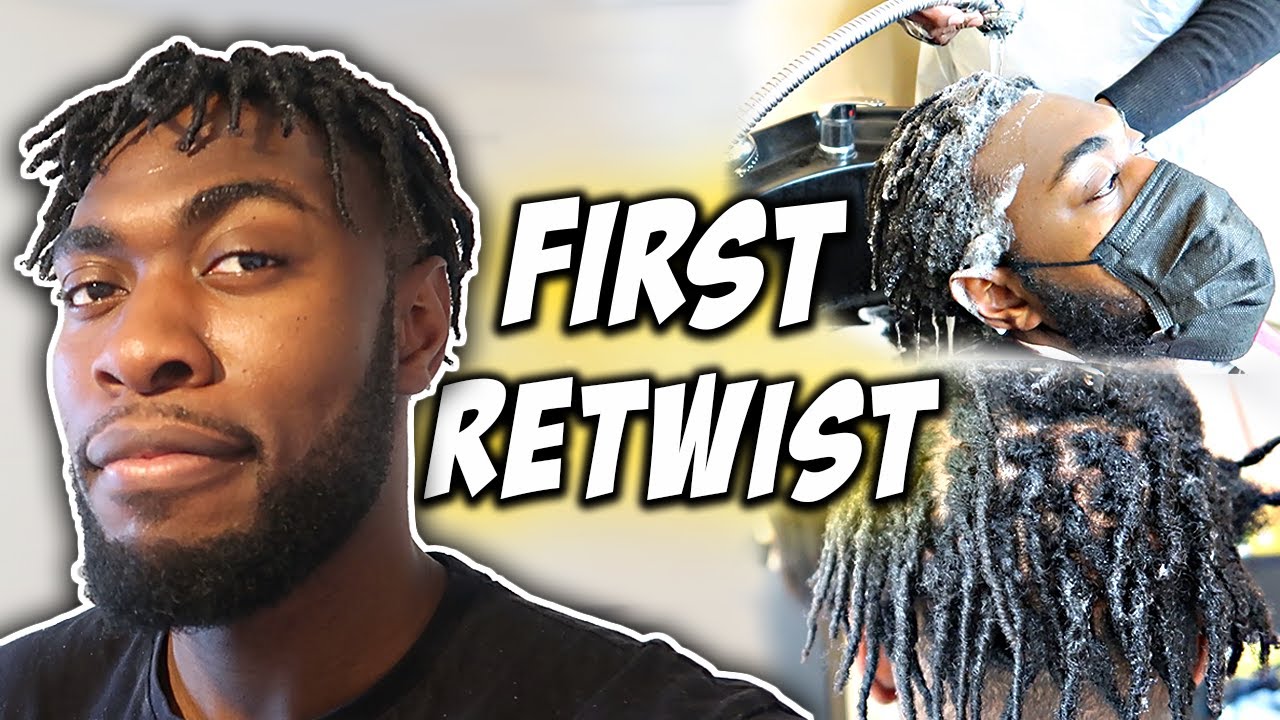 First RETWIST and WASH on HIGHTOP Starter Locs AFTER 2 MONTHS | Insane Hair Transformation