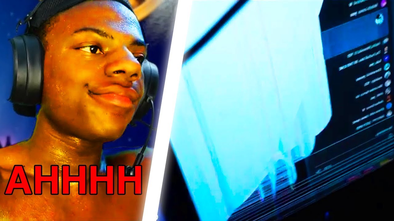 IShowSpeed breaks his monitor!