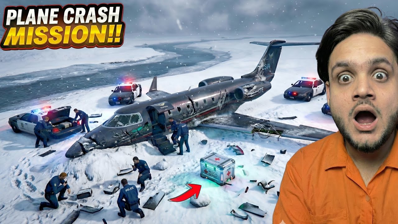 I Stole Medical Supplies From a Crashed Plane 😱 | GTA 5 Online #4