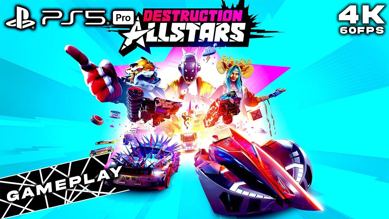 DESTRUCTION ALLSTARS PS5 PRO GAMEPLAY (4K60FS)