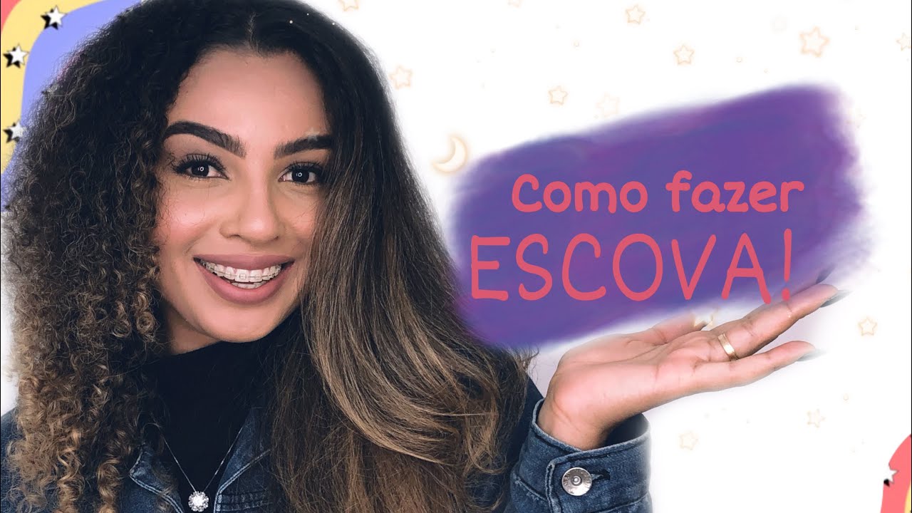 COMO ESCOVAR CABELO CACHEADO SOZINHA 💫
